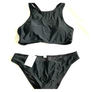 Cupshe Black dream walker bikini set!